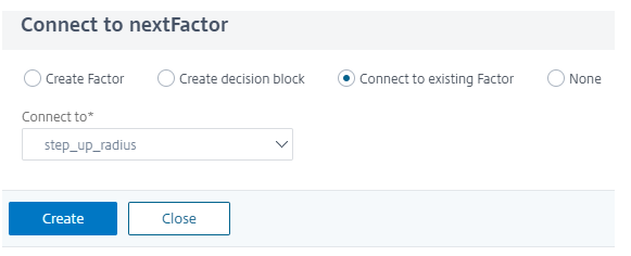 RADIUS auth add
