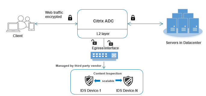 Load balancing multiple IDS devices