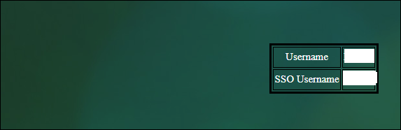 Authentication success screen