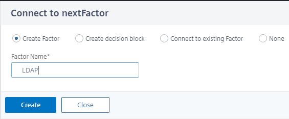 Add next factor that is LDAP