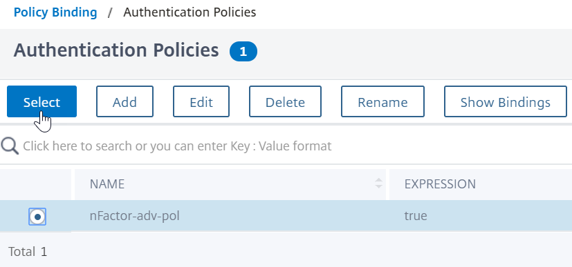 l Option wählen