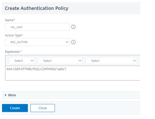 Bind attribute sales