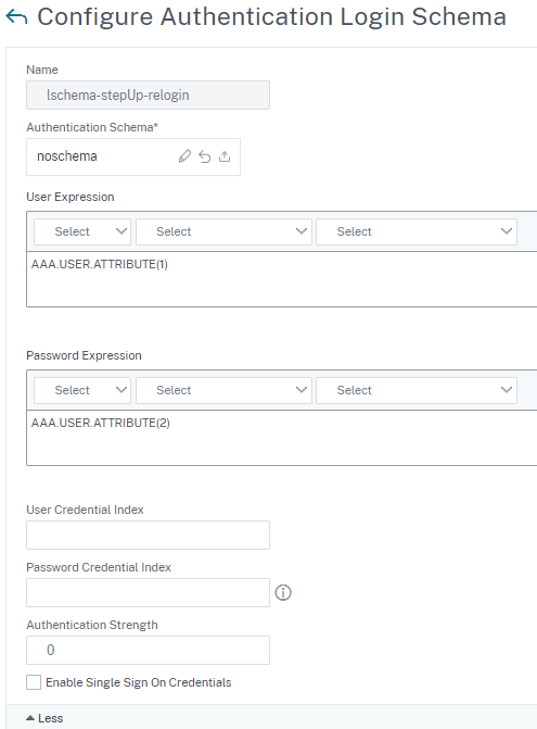 Configure auth profiles