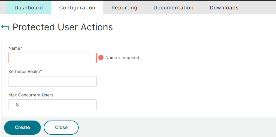 Protected user authentication