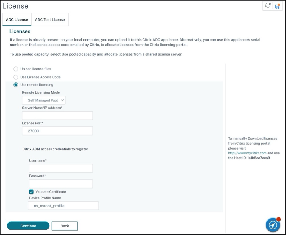 Self Managed Pool license