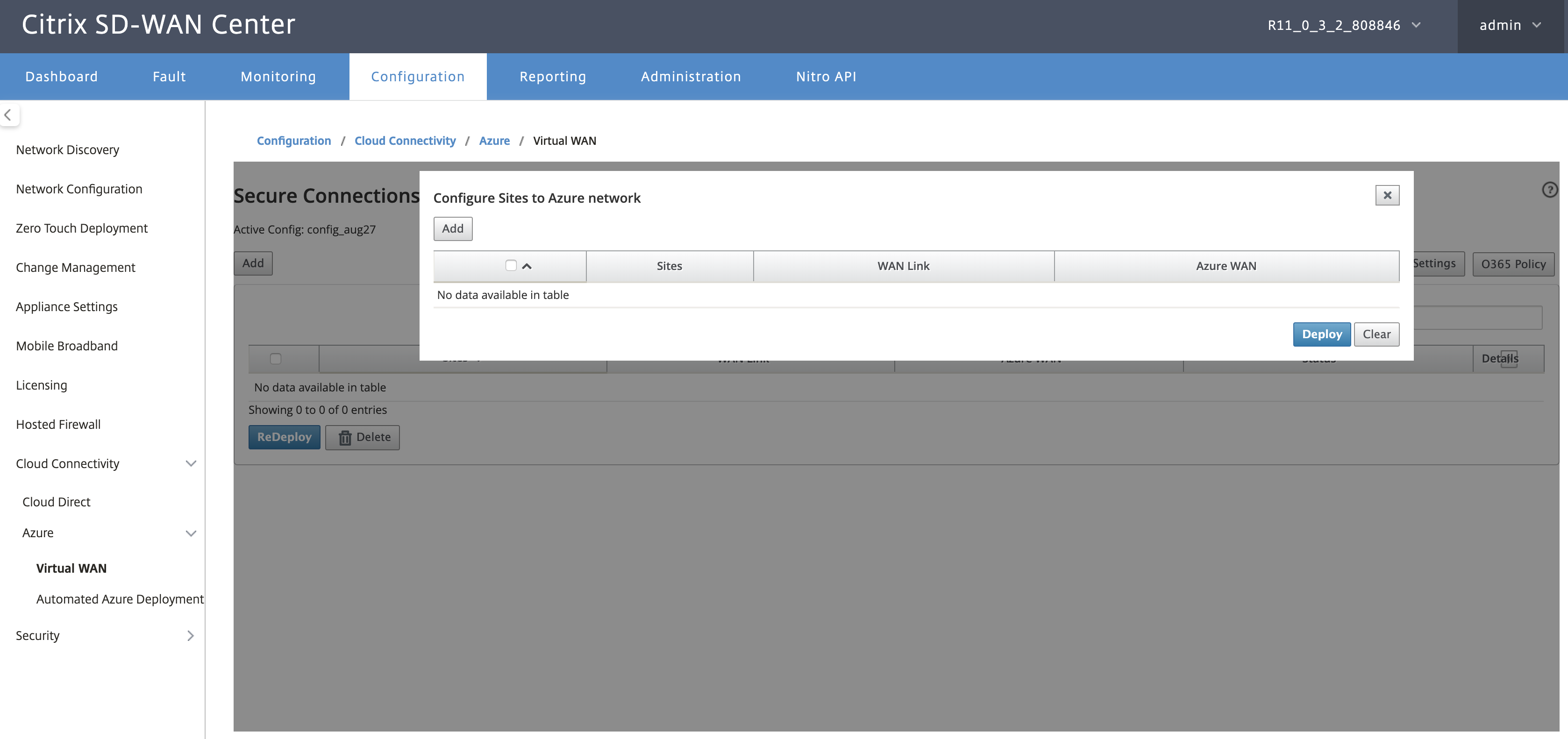 AVWAN add site