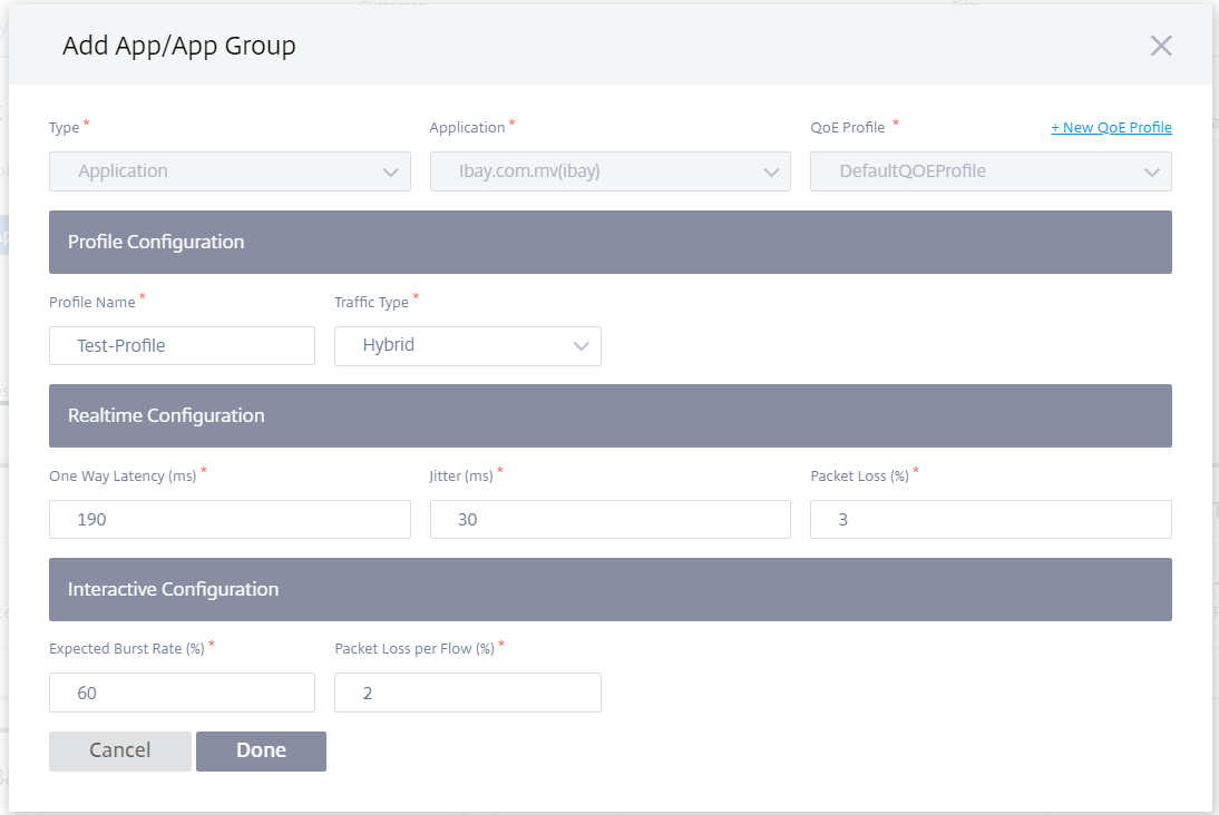 Ajouter un groupe Applications/Applications