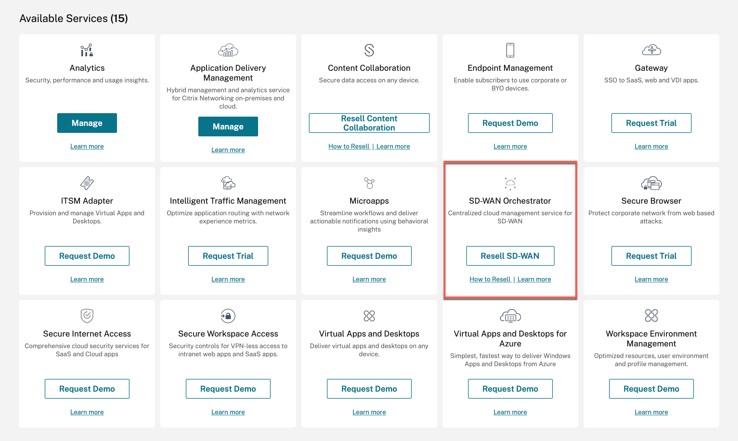 Resell SD-WAN