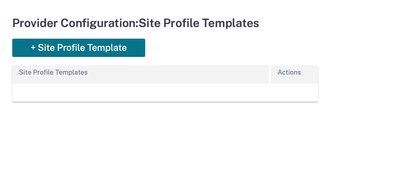 Siteprofilvorlage hinzufügen