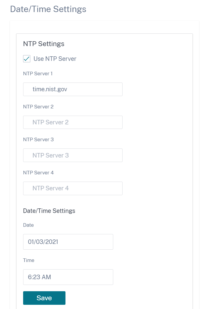 NTP 服务器