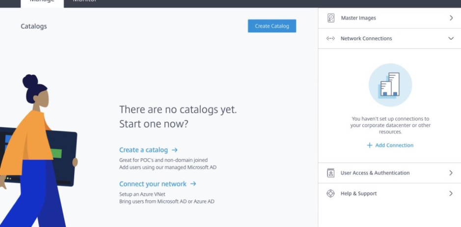 Citrix Virtual Apps and Desktops Standard for Azureログイン画面
