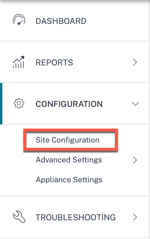 Site-Konfiguration