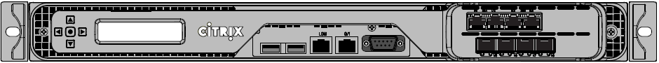 Vorderansicht der Citrix SD-WAN 2100-SE Appliance