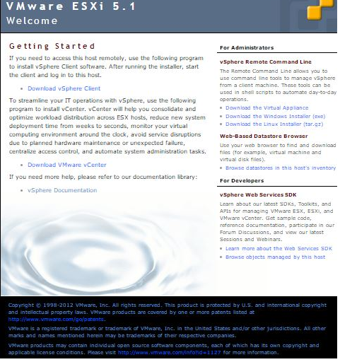 SD-WAN VPX 1 de VMware ESXI
