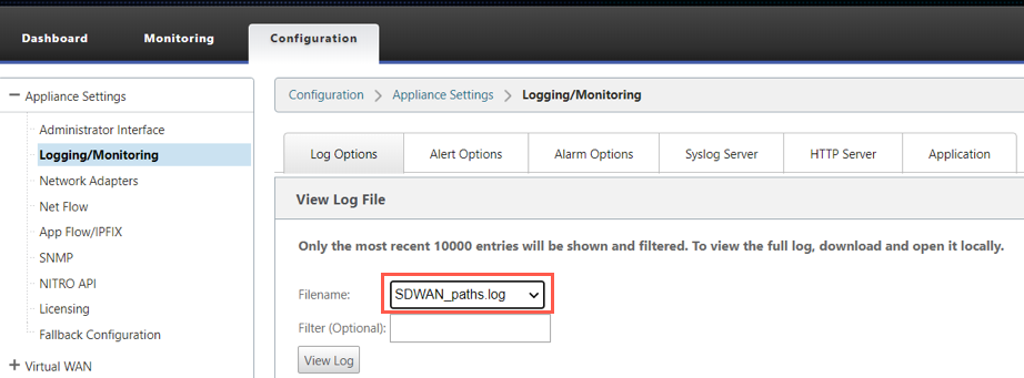 Virtual paths down verify