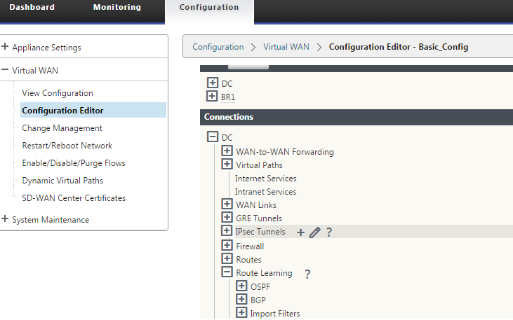 Configuración de BGP