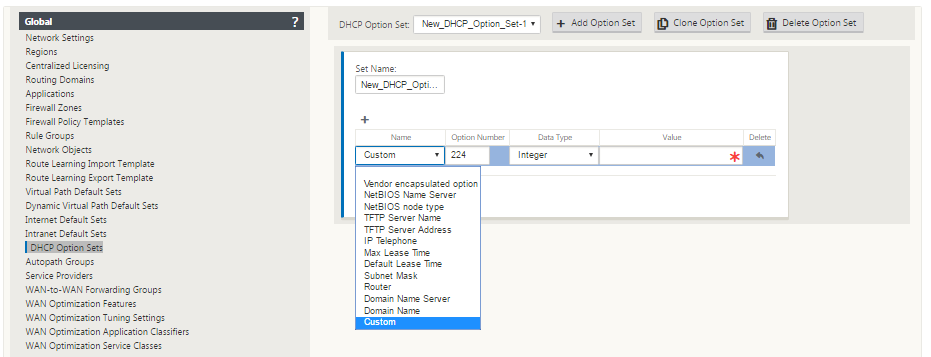 DHCP-Server-Konfigurationseditor