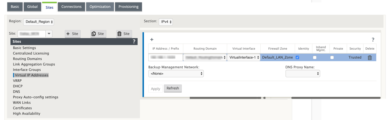 Virtuelle IP-Adressidentität