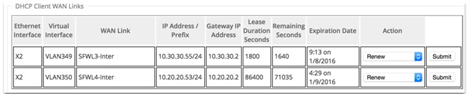 DHCP 客户端 WAN 链路监控