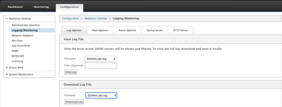 Gateway Service Fehlerbehebung Downloadprotokoll