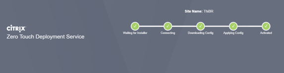 Prozessablauf für die Citrix Zero-Touch-Bereitstellung