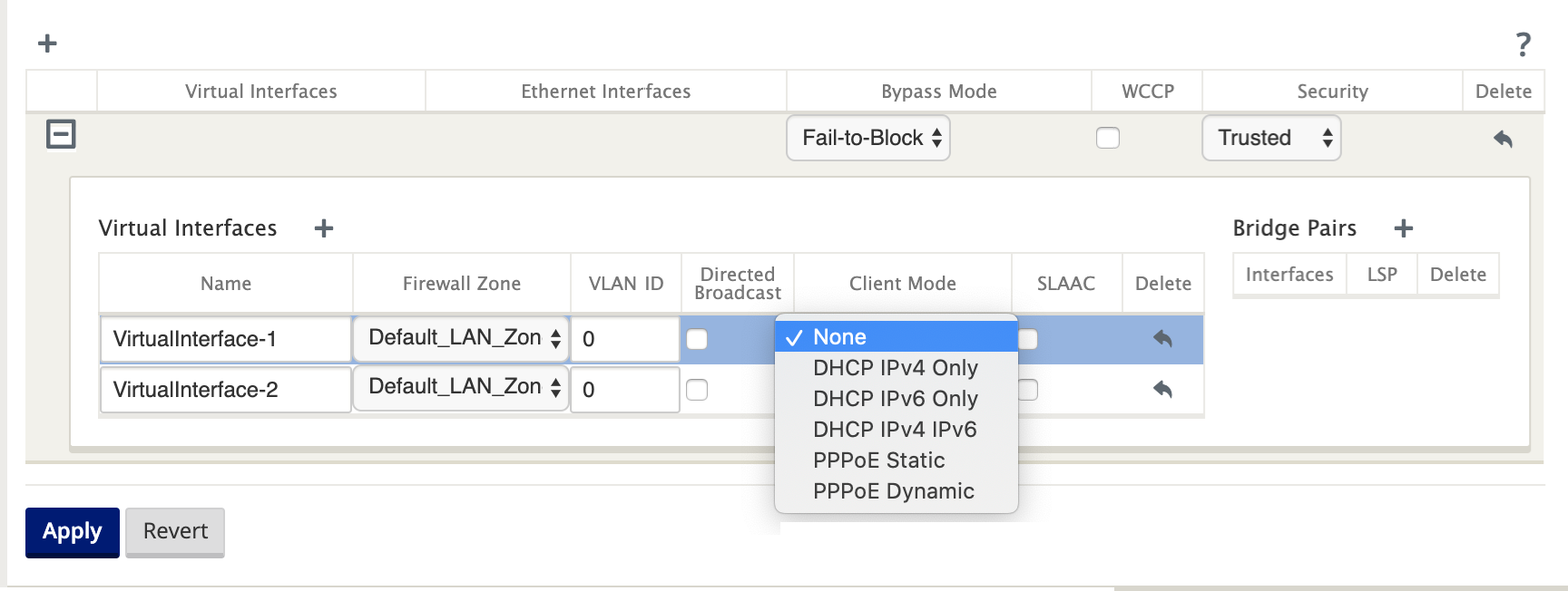 DHCP-Clientmodus
