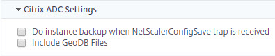 NetScaler-Einstellungen angeben