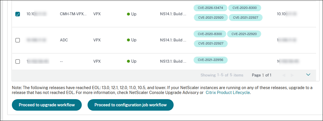 Upgrade workflow for CVE-2026-13474