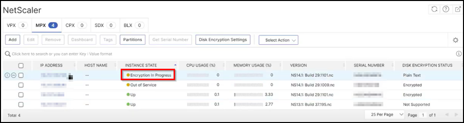 Instance state