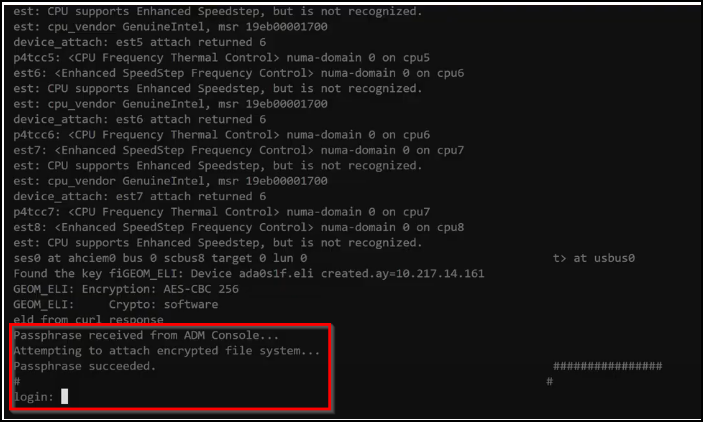 Reboot validation