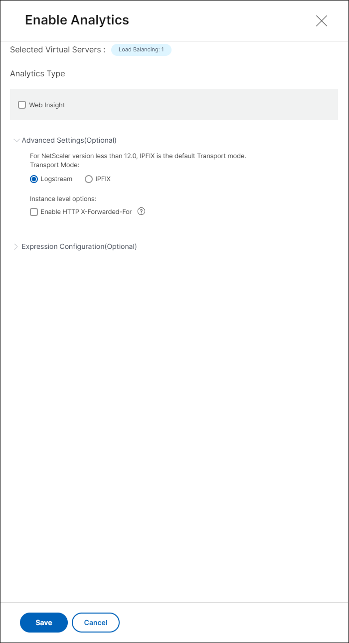 Enabling analytics
