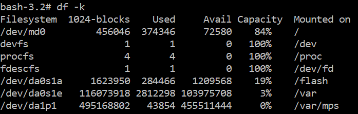 New partition
