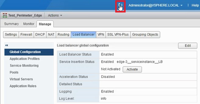 Refresh to view the NIC creation