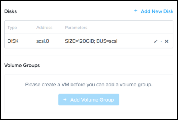 Nutanix-Festplatte