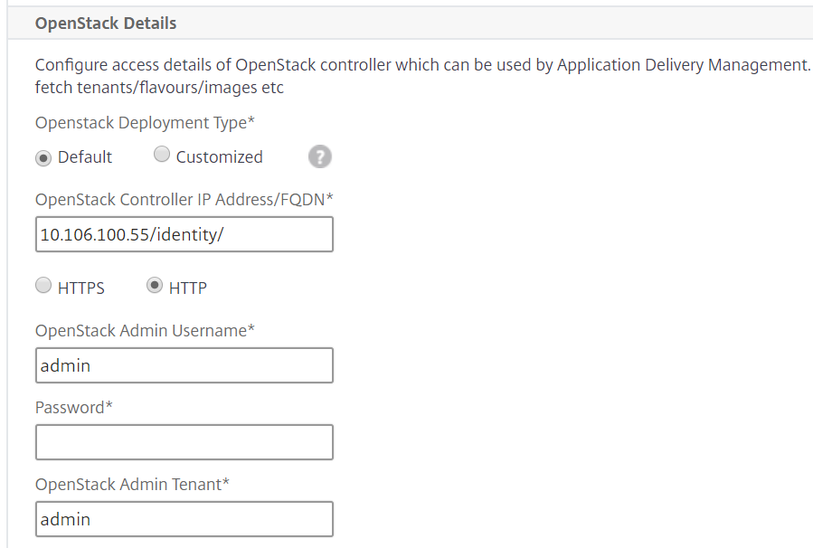 OpenStack 管理租户