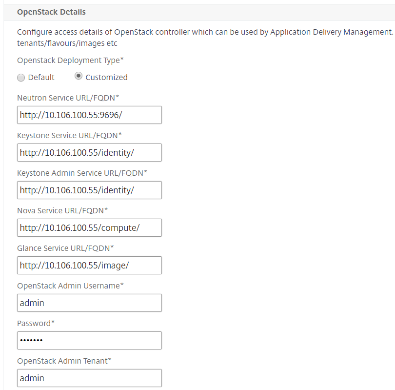 OpenStack 详细信息