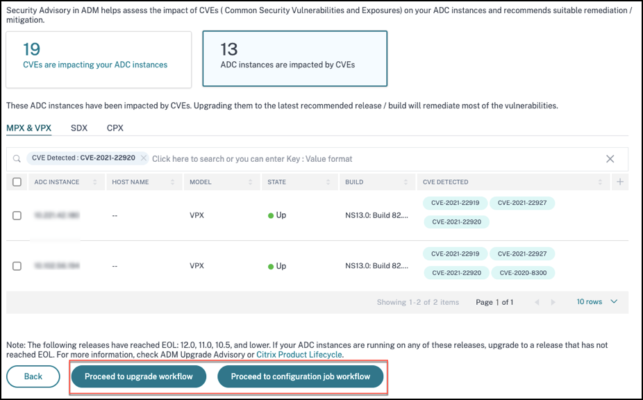 Workflows de correction