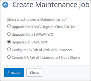 NetScaler SDX aktualisieren