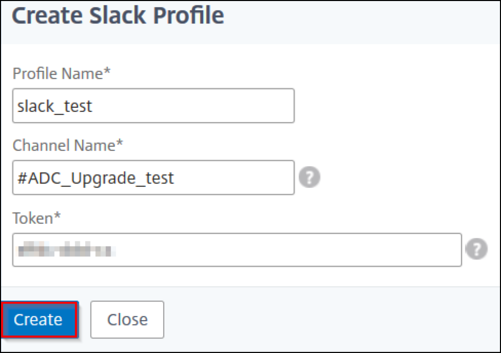 Add Slack channel