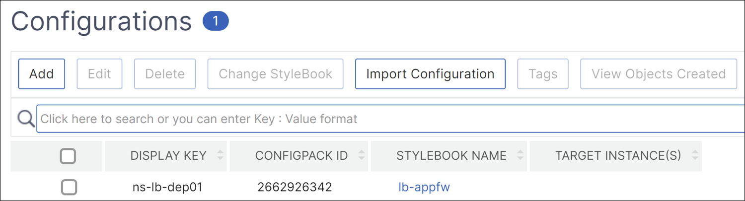 WAF config pack