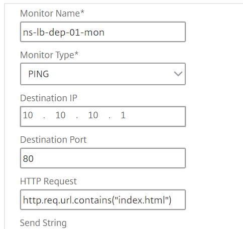 Monitore in der Zielinstanz erstellen