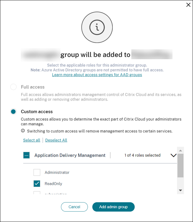 Add user group