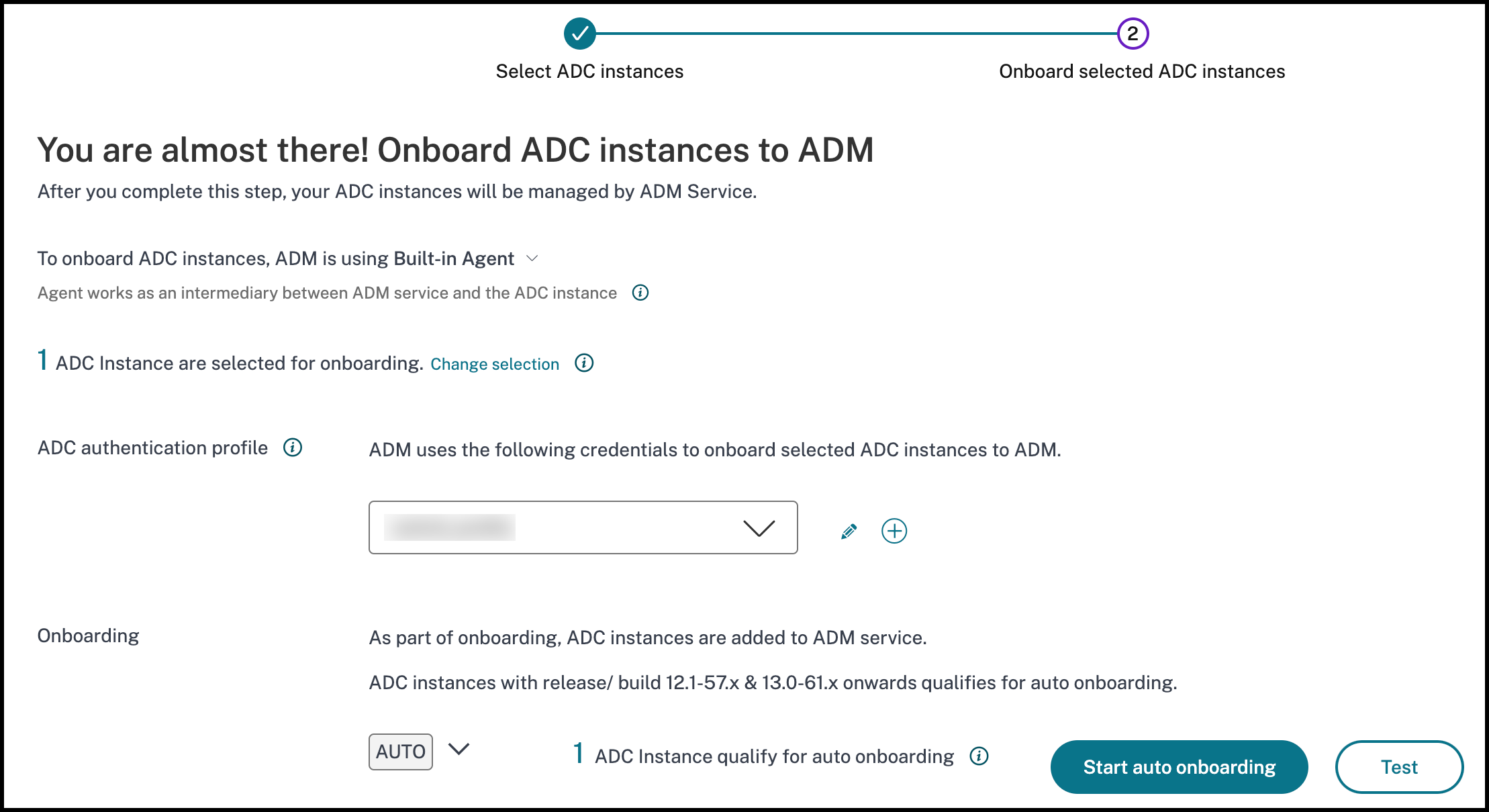 Test Onboarding readiness
