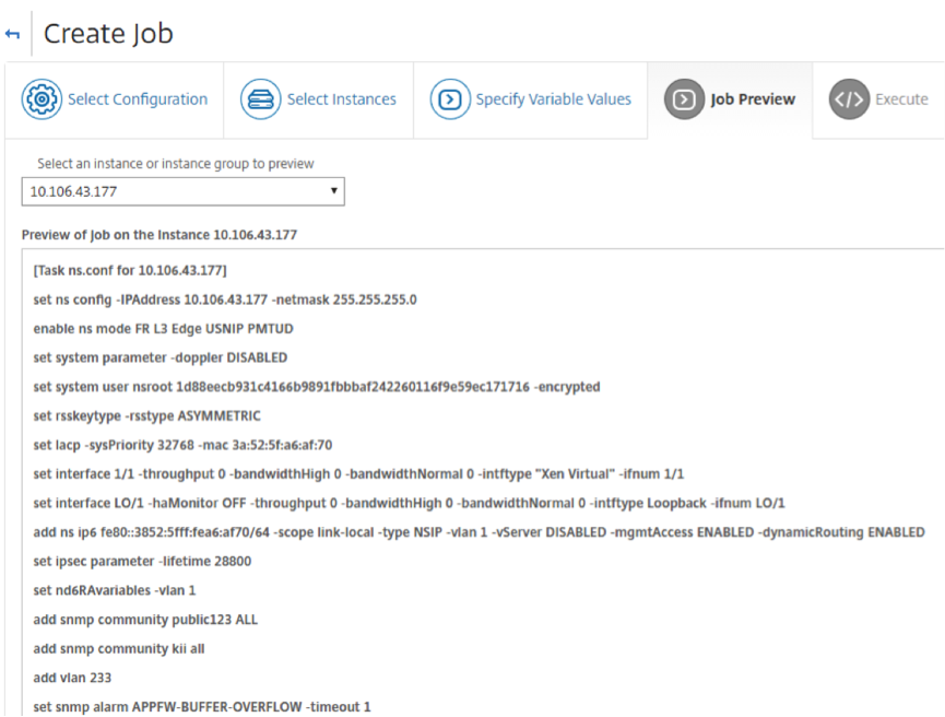 Verify commands