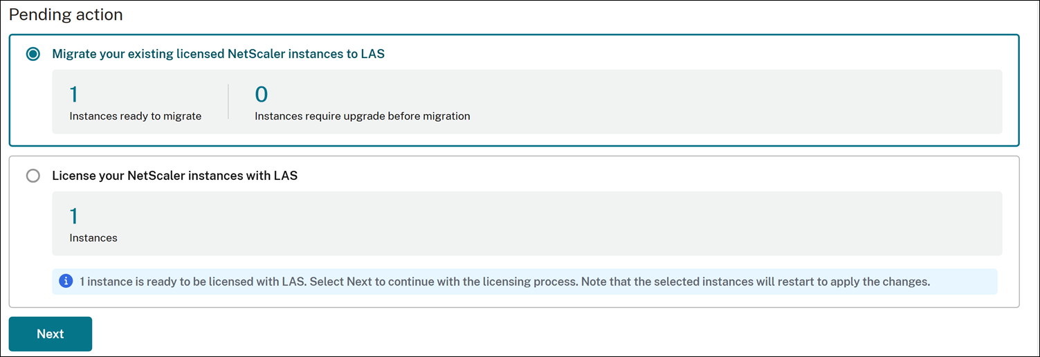 First-time LAS user