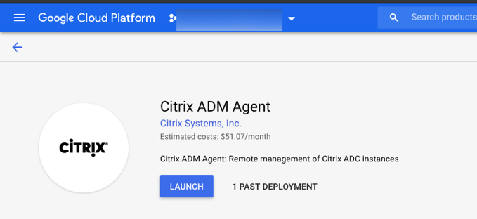 Launch NetScaler agent