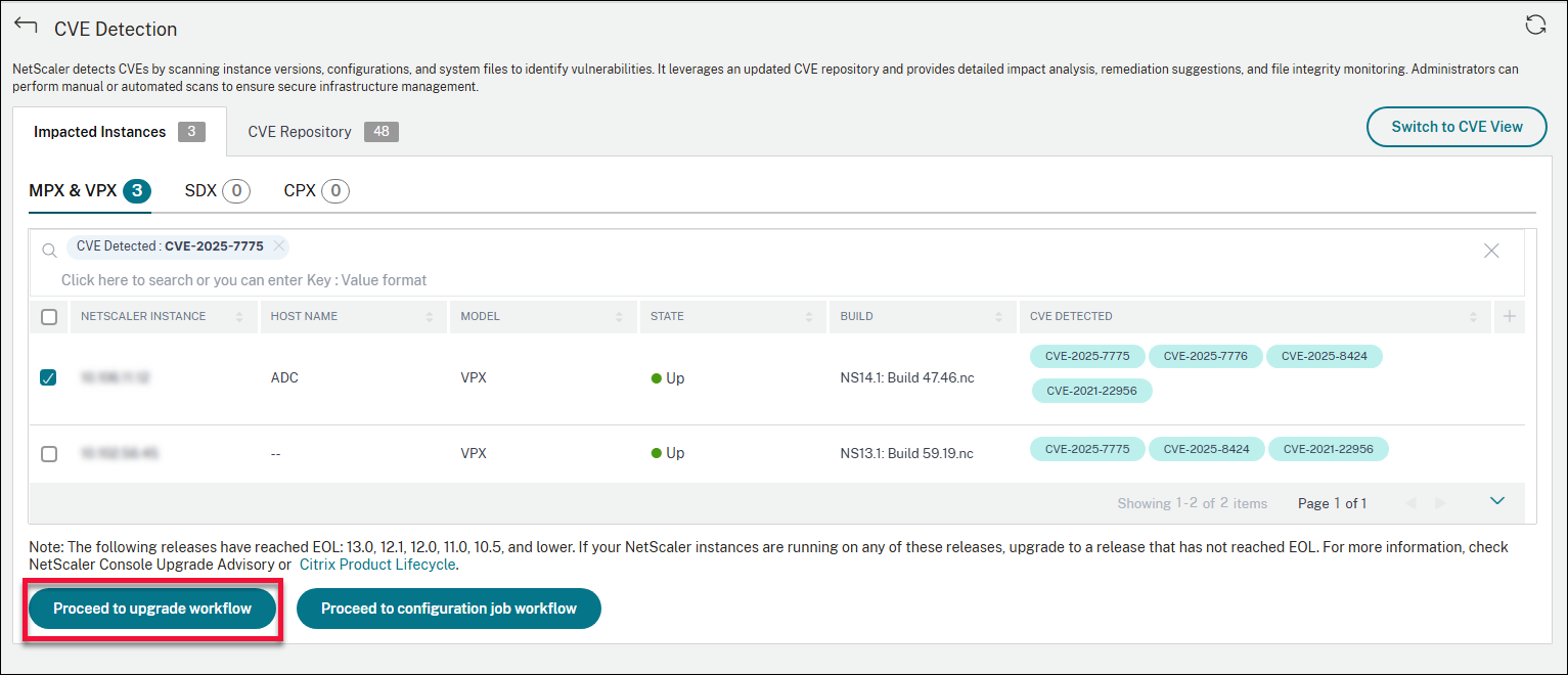 Remediation workflow