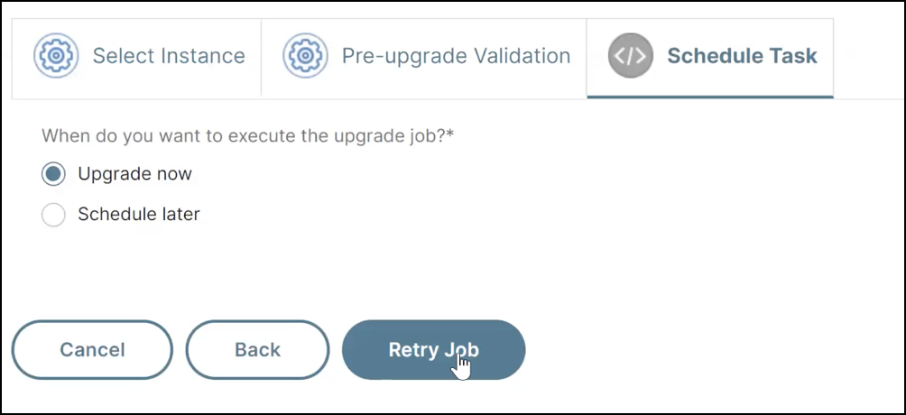 Retry failed jobs