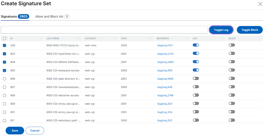 CVE protection