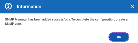 Configuration message